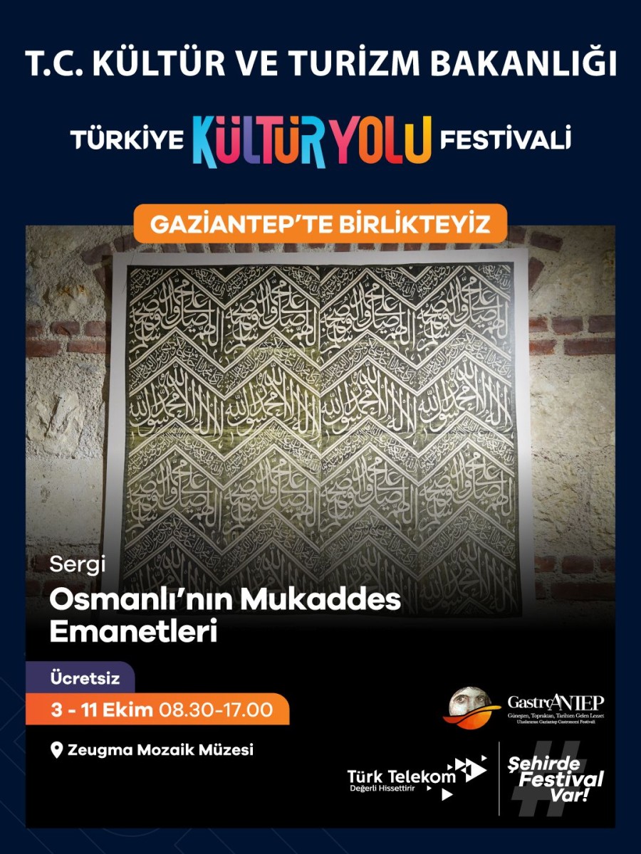 Osmanlı'nın Mukaddes Emanetleri Sergisi
