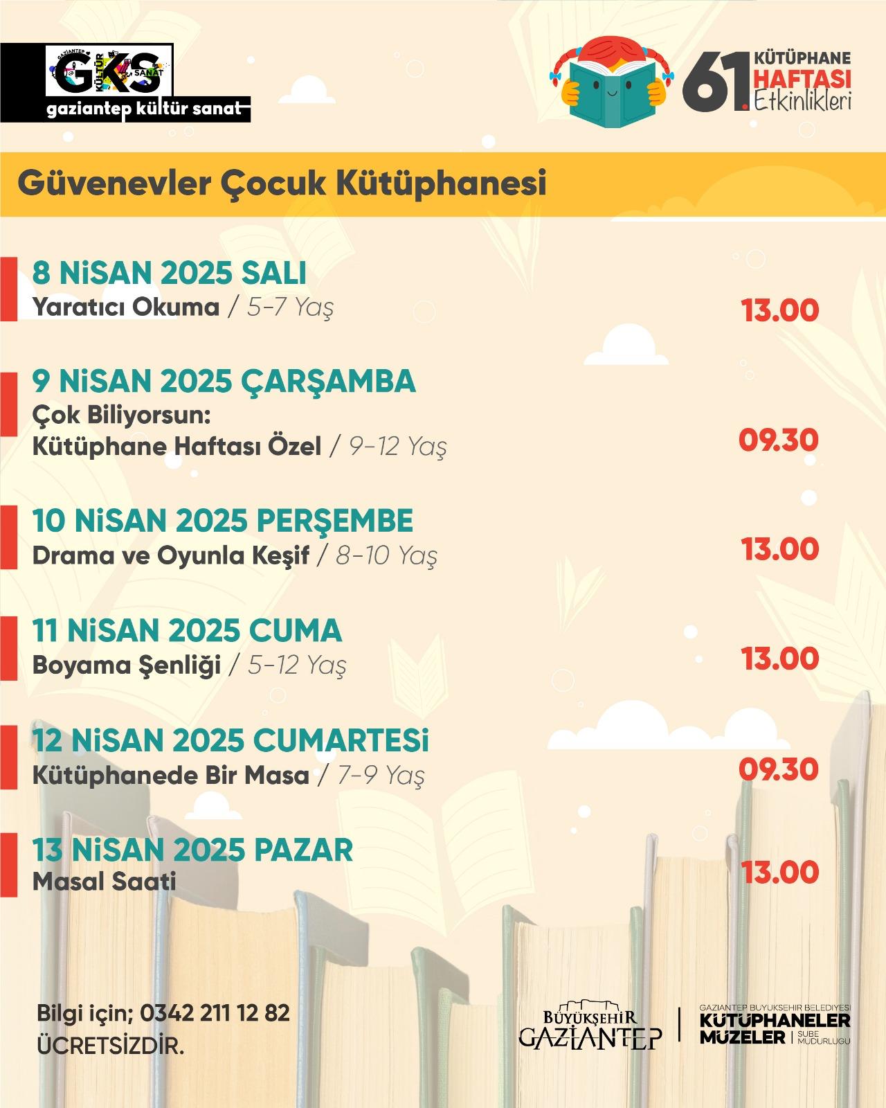 Kütüphanede Bir Masa