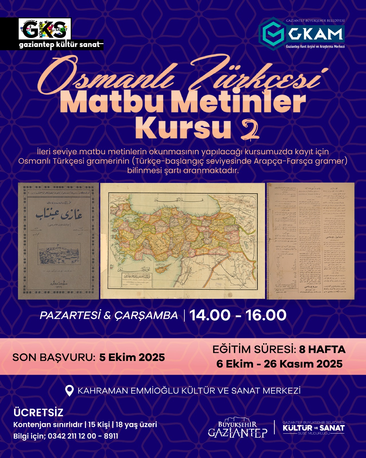 Osmanlı Türkçesi Matbu Metinler Kursu 2