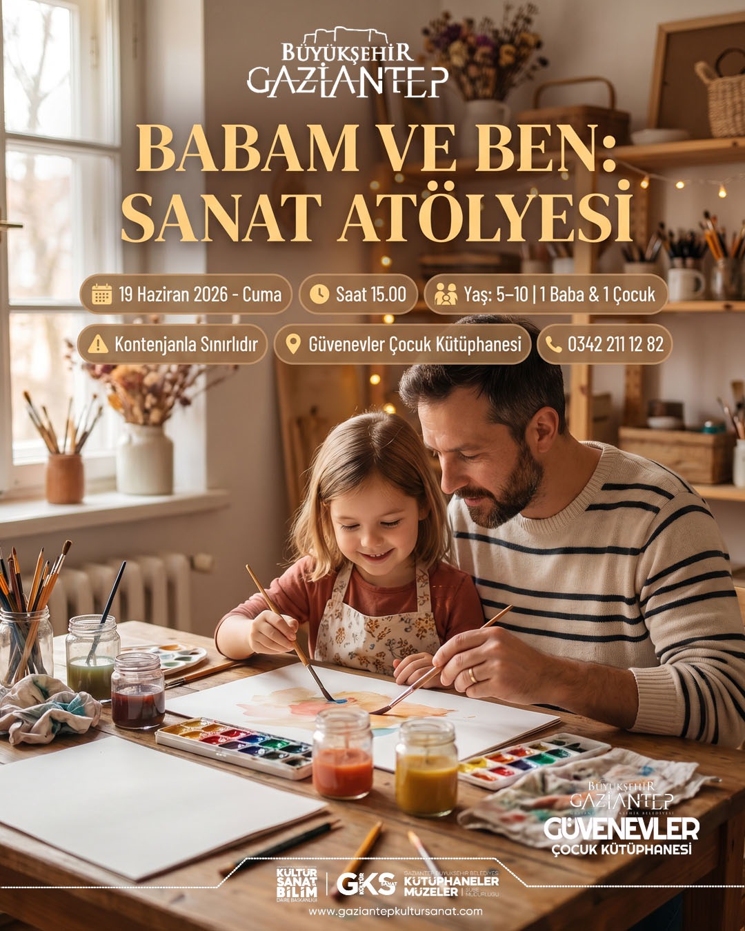 Babam ve Ben: Sanat Atölyesi