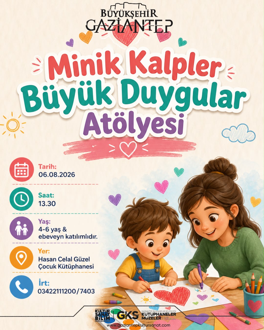 Minik Kalpler Büyük Duygular Atölyesi